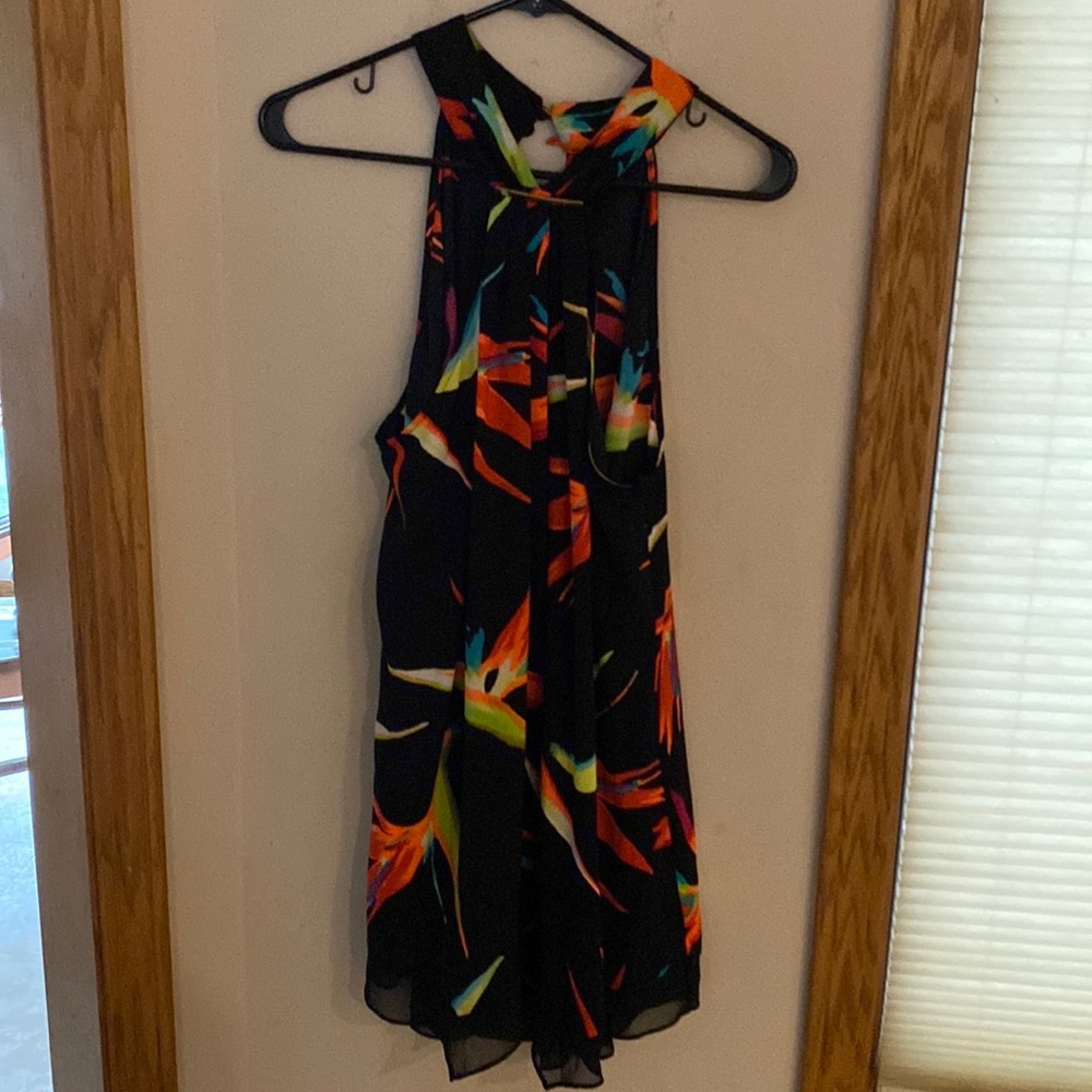 Vibrant Multicolor Sleeveless Women's Top